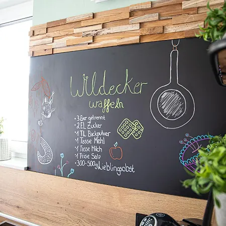 Penthouse Wohnung Mit Terrasse & Sauna - Wildecker Ferienbutze Honebach Exterior photo