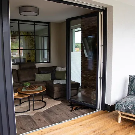 Penthouse Wohnung Mit Terrasse & Sauna - Wildecker Ferienbutze Honebach Exterior photo
