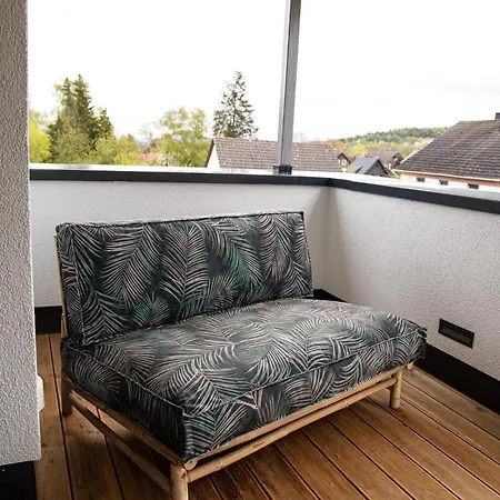 Penthouse Wohnung Mit Terrasse & Sauna - Wildecker Ferienbutze Honebach Exterior photo