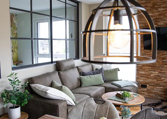 Penthouse Wohnung Mit Terrasse & Sauna - Wildecker Ferienbutze