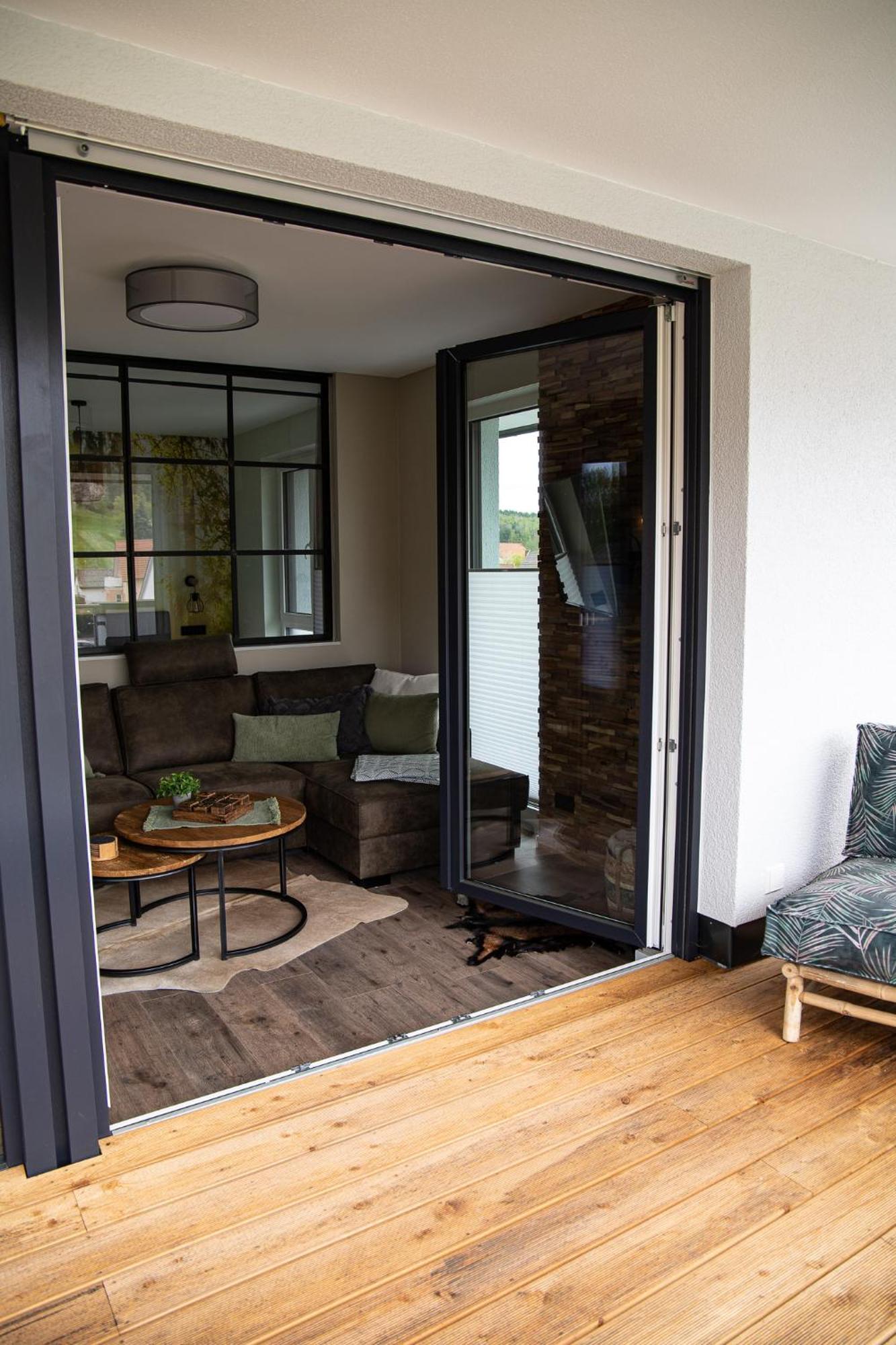 Penthouse Mit Terrasse & Sauna - Wildecker Ferienbutze Apartment *