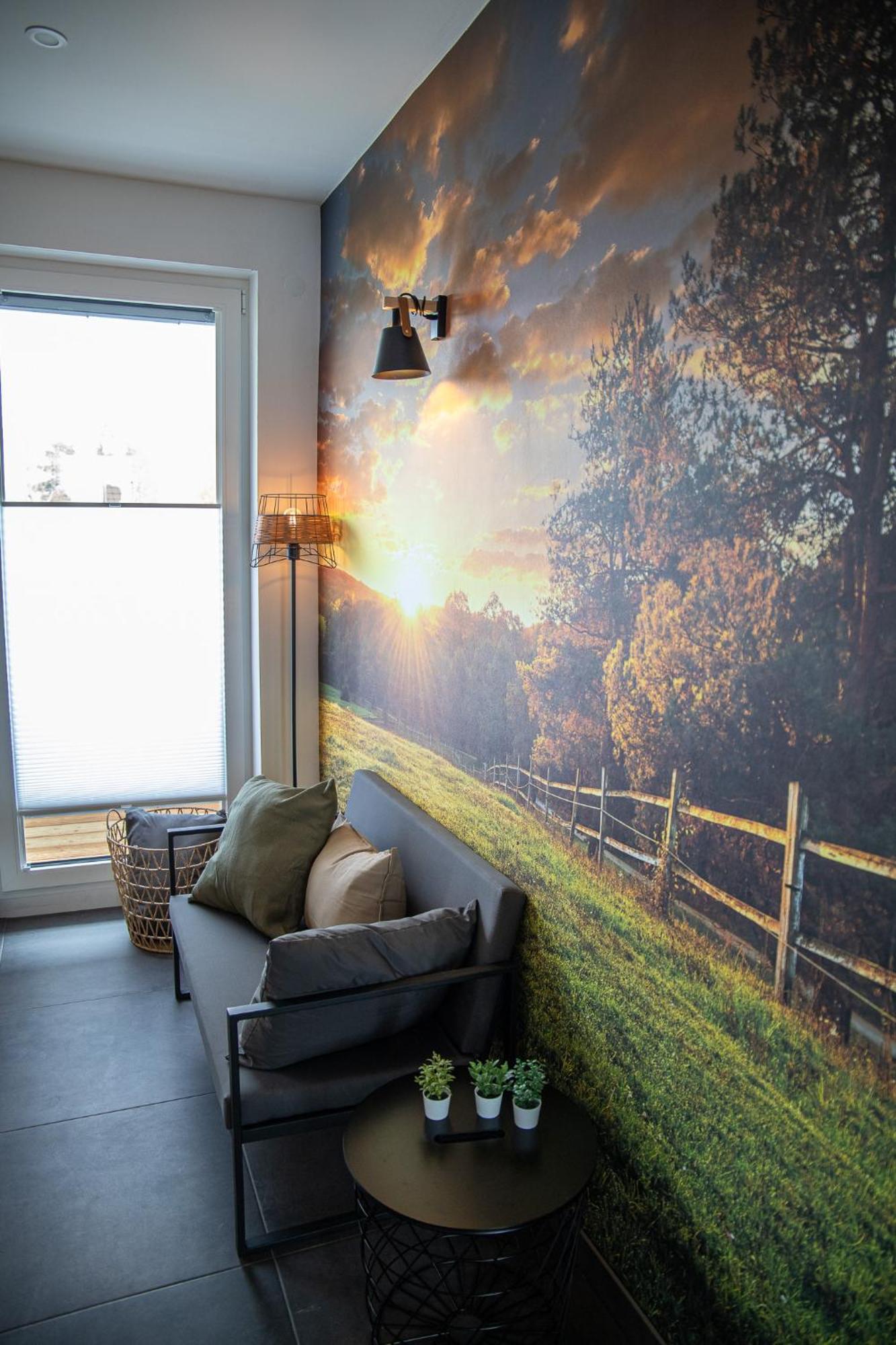 Penthouse Mit Terrasse & Sauna - Wildecker Ferienbutze Honebach