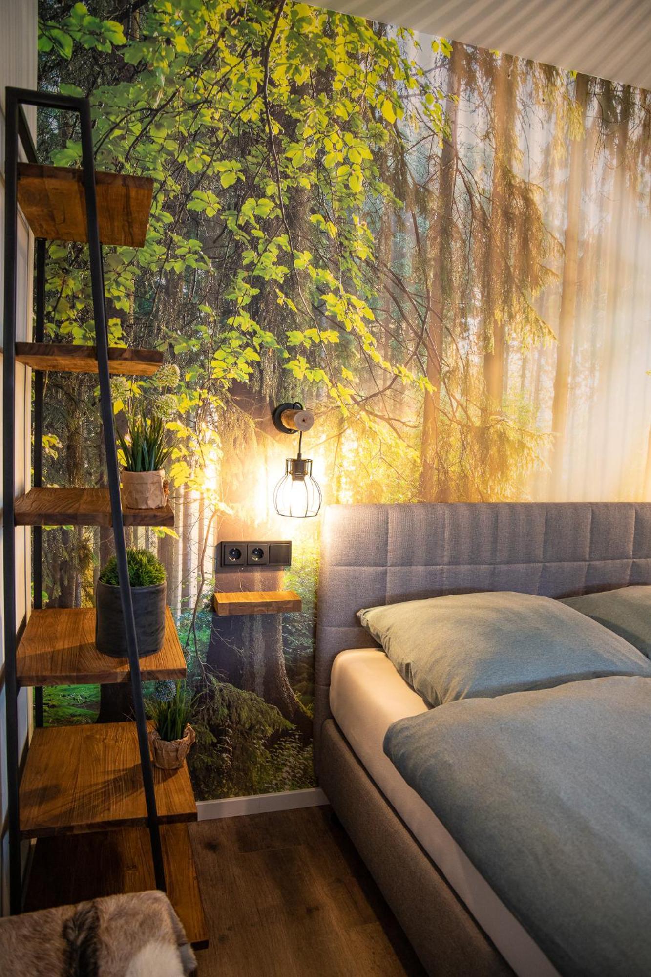 Penthouse Mit Terrasse & Sauna - Wildecker Ferienbutze Honebach